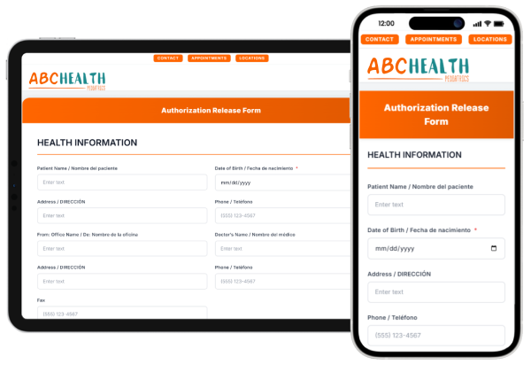 HIPAA Compliant Patient Intake Forms by LogicalApex HIPAA Compliant Patient Intake Forms by LogicalApex